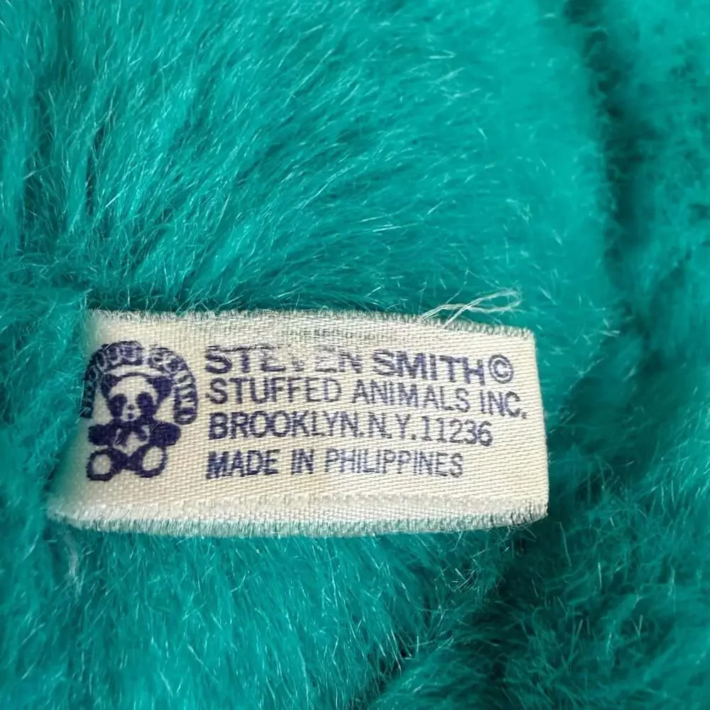 Steven Smith Grateful Dead Dancing Bear Plush Aqua Teal Turquoise